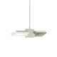 Freejack Ibiss Double Flood Edge Lit 3000K LED Head - Satin Nickel / 