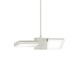 Freejack Ibiss Double Flood Edge Lit 3000K LED Head - Satin Nickel / 