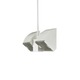 Freejack Ibiss Double Wall Wash 3000K LED Head - Satin Nickel / 