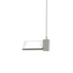 Freejack Ibiss Single Flood Edge Lit 3000K LED Head - Satin Nickel / 