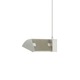Freejack Ibiss Single Wall Wash 2700K LED Head - Satin Nickel / 