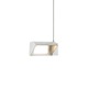 Freejack Ibiss Single Wall Wash 2700K LED Head - Satin Nickel / 