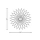 Lotus Wall Clock - /