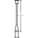 Monorail 2-Circuit Rigid Standoff -  / 