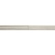Monorail Straight Conductive Connector - Satin Nickel / 
