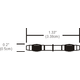 Monorail Straight Conductive Connector -  / 
