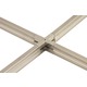 Monorail X Conductive Connector - Satin Nickel Monorail X Conductive Connector - Satin Nickel /