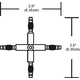 Monorail X Conductive Connector - /
