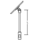 Monorail Sloped Ceiling Single Feed Canopy -  / 