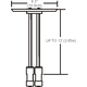 Monorail Adjustable Dual Center Feed Canopy -  / 