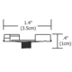 Drop Ceiling T-Bar Clip -  / 