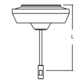 Monorail 150W Extended Surface Mount Transformer -  / 