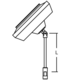 Monorail 150W Sloped Ceiling Surface Mount Transformer -  / 