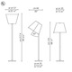 Melampo Mega Floor Lamp -  / 