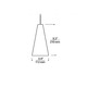 Kable Lite Mini Taza Pendant - /