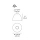 Nur Mini Ceiling Light -  / 
