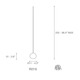 Mizu Pendant - /
