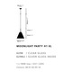 Moonlight Party XL Pendant - /