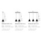 Moonlight Party XL Multi Light Suspension -  / 