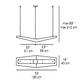 Mouette Symmetrical Suspension -  / 