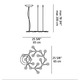 LED Net Circle Suspension Light -  / 
