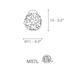 Ortenzia Wall Sconce -  / 