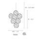 Ortenzia Cluster Suspension -  / 