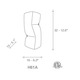Petit Theatre Right Wall Sconce -  / 
