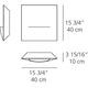 Platea Wall Sconce - /