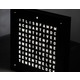 Qlocktwo Touch Clock Special Edition - Black / Black