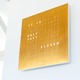 Qlocktwo Wall Clock Special Edition - Gold Qlocktwo Wall Clock Special Edition - Gold /
