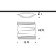 Riflessi Ceiling Flush Mount - /