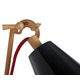 Rio Desk Lamp - Faux Wood/Black / Black