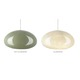 Freejack River Rock Oblong Oval Pendant - Satin Nickel / Blue Slate Freejack River Rock Oblong Oval Pendant - Satin Nickel / Blue Slate