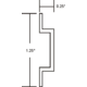 Soft Strip U-Shape Mounting Strap - /