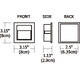 Step Slave Wall Recessed - /