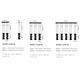 Secret Club Multi Light Suspension with Crystals - /