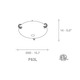 Solune Ceiling Flush Mount - /