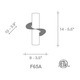 Solune Single Spiral Wall Sconce -  / 