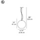 Sphera 14 Suspension Fluorescent - /