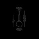 T-2443 Luck Pendant -  / 