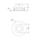 T3450 3.5 Inch Low Profile Deep Regressed Downlight - /