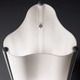 Totem Floor Lamp - Aluminum / White Totem Floor Lamp - Aluminum / White