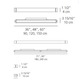 Talo Fluorescent High Output Wall Light - /