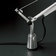 Tolomeo Mini Pivot Desk Lamp with In Set Pivot - Aluminum / Aluminum Tolomeo Mini Pivot Desk Lamp with In Set Pivot - Aluminum / Aluminum