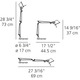 Tolomeo Micro LED Table Lamp with Base - /