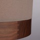 Topo Suspension - Satin Nickel / White / Maple Topo Suspension - Satin Nickel / White / Maple