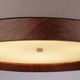 Topo Suspension - Satin Nickel / White / Maple Topo Suspension - Satin Nickel / White / Maple