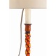 Twist Candlestick Table Lamp - Amber / Putty Twist Candlestick Table Lamp - Amber / Putty
