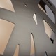 Ventana Grande Pendant - Satin Nickel / White Ventana Grande Pendant - Satin Nickel / White